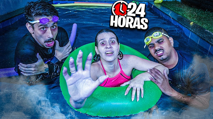 WE SPENT THE NIGHT IN THE POOL AND THIS HAPPENED! - WE FROZEN