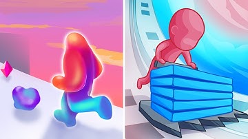 Blob Runner 3D VS Stack Colors
