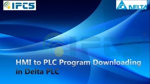HMI to PLC Program Downloading in DELTA PLC | IPCS Automation | PLC | SCADA | BMS CCTV Training