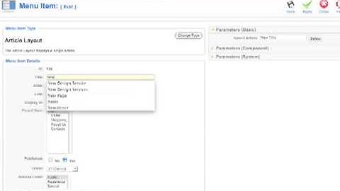 Joomla - Step 5 - Changing Menu Link Names - thecutestsiteontheblock.com