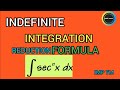 INDEFINITE| INTEGRATION |12 CLASS REDUCTION| FORMULA...