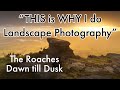 Photographing incredible light on the roaches landscapephotography