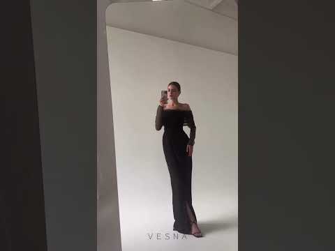 Black evening dress #eveningdress #evening #dress #платьенавыпускной #черноеплатье #черное