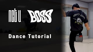 [Dance Tutorial] NCT U - BOSS (Count + Mirrored) 안무배우기 거울 거울모드