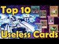 Top 10 Useless Cards in Yugioh