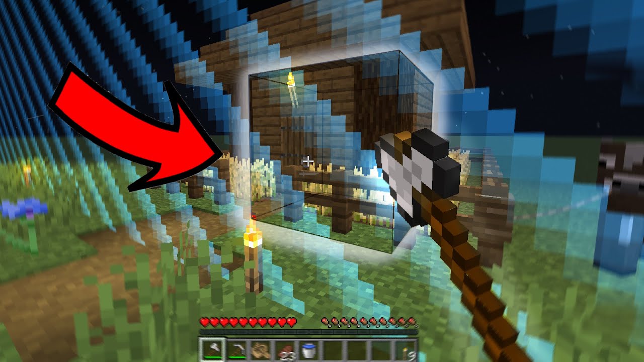 How I built My Base In The World Border In Survival Minecraft - YouTube