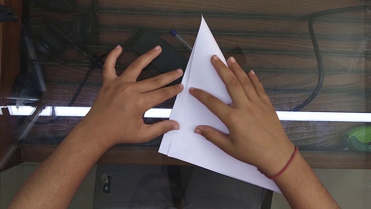 How to make a Origami chip chop game, Paper Folding fortune teller step