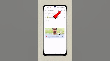 Email Se Photo Kaise Bheje | How To Send Image On Email #shorts
