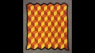 Tumbling Blocks - week 1 - Hexies