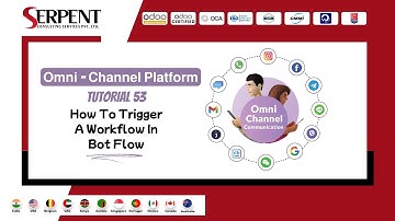 🤖 𝗢𝗺𝗻𝗶 𝗖𝗵𝗮𝗻𝗻𝗲𝗹 𝗣𝗹𝗮𝘁𝗳𝗼𝗿𝗺 𝗧𝗿𝗮𝗶𝗻𝗶𝗻𝗴 𝟱𝟯: Triggers a Workflow in Bot Flow