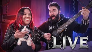 🔴live - Music Duo Learns Epic Heavy Songs | Song Learn Friday Ep. 157