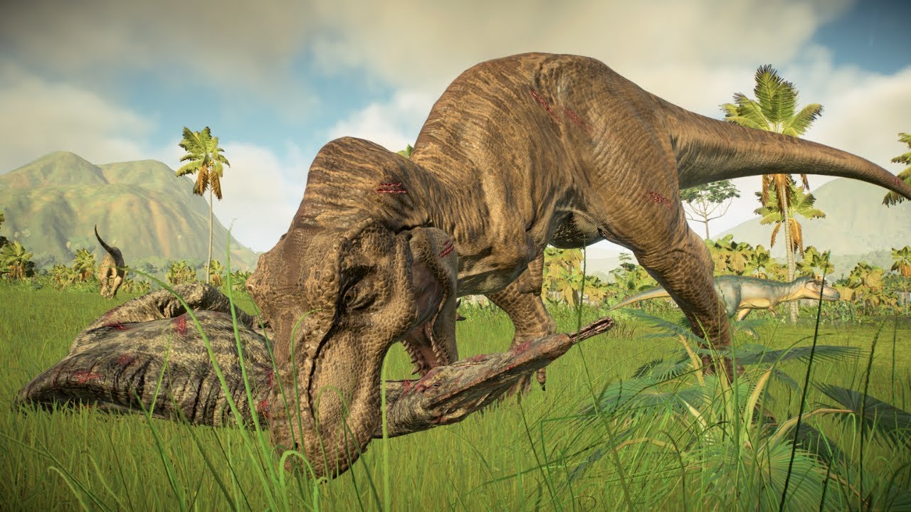 DINOSAUR BATTLE ROYALE | Jurassic World Evolution 2 - YouTube