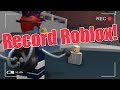 How To Record On Roblox Pc