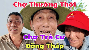 Chợ Thường Thới Và Chợ Trà Đư Hồng Ngự Đồng Tháp Người Cao Tuổi Nhận Quà Từ Mỹ | Khương Nhựt Minh