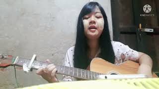 Video thumbnail of "နှလုံးသားမှာအားလုံးရှိတယ် (cover)"