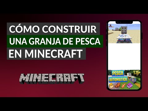 Cómo Construir una Granja de Pesca Automática en Minecraft ¡Muy Fácil!