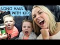 Long haul flight with 3 kids