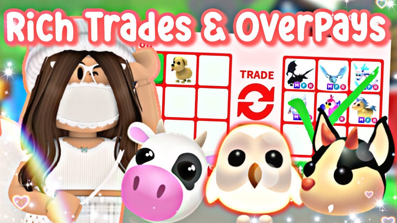 Adopt Me 2023 Rich Trades In Rich Adopt Me Server 