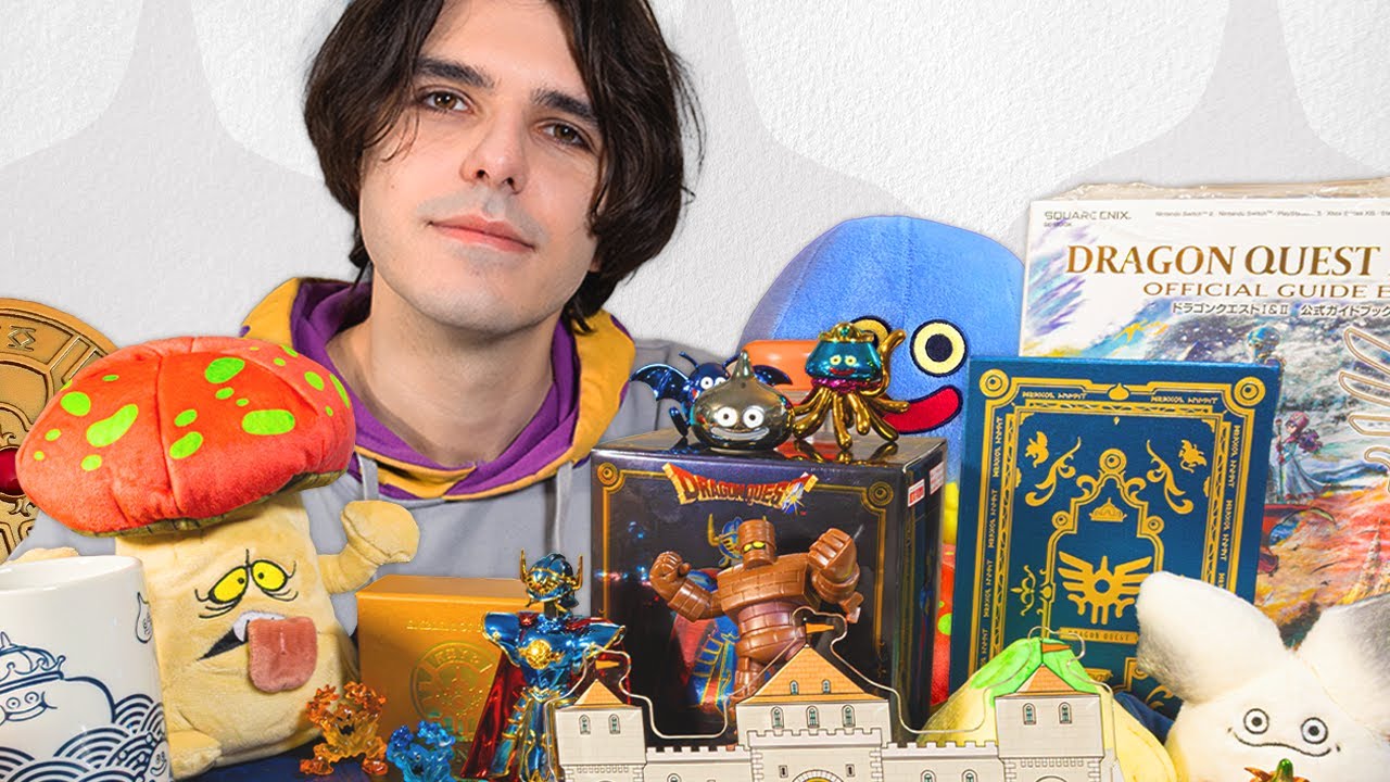 I Bought WAY Too Much Dragon Quest Merch In Japan - YouTube