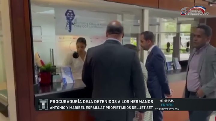 Procuraduría deja detenidos a propietarios del Jet Set, luego de un interrogatorio