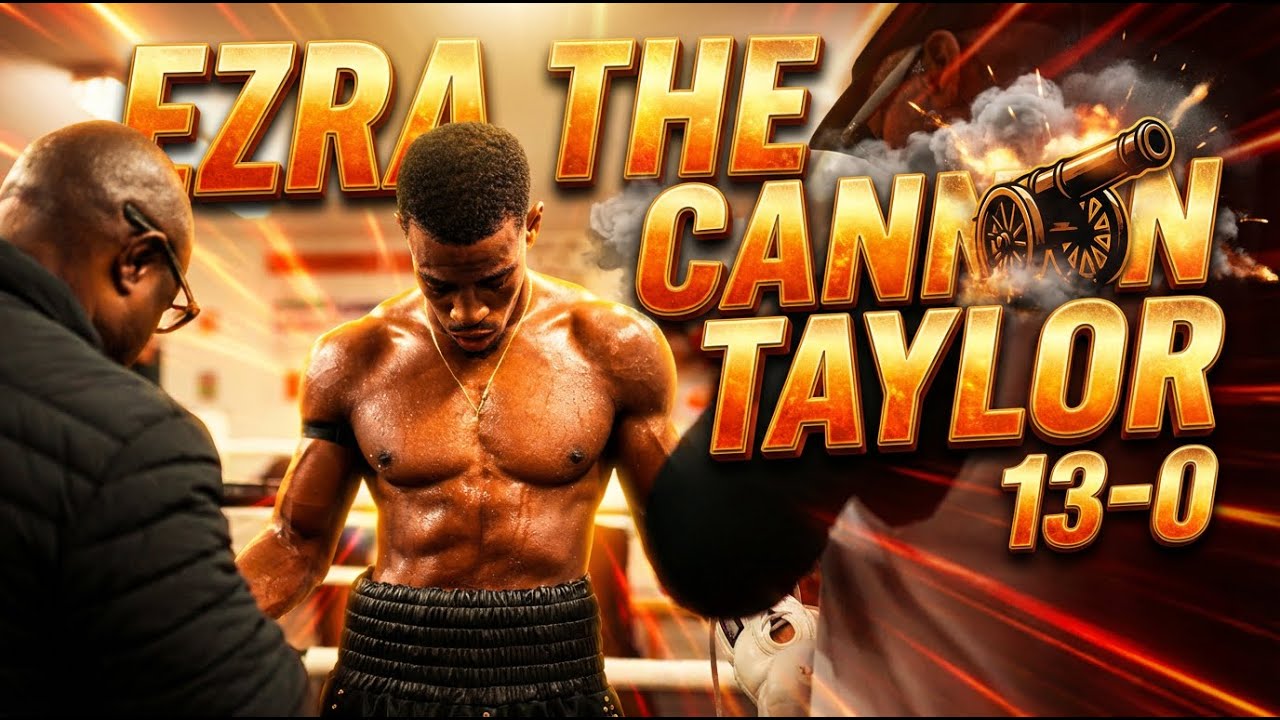 Ezra 'The Cannon' Taylor - 13-0 FIGHT WEEK VLOG
