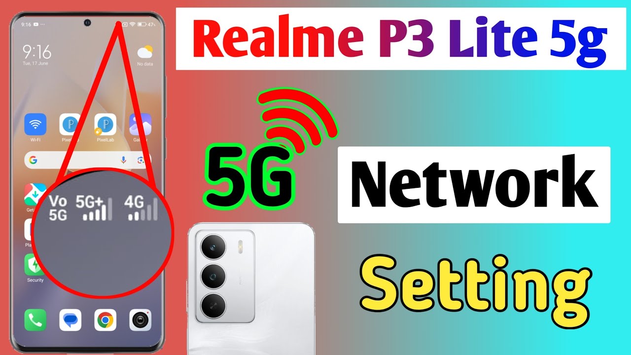 Realme p3 lite 5g network settings | realme p3 lite me 5g kaise chalaye | realme p3 lite 5g setting