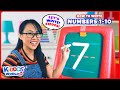 Learning Numbers 1 to 10 with Miss V