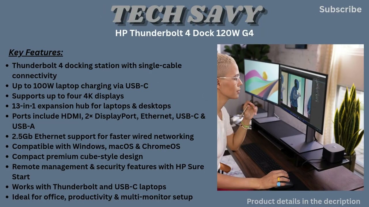 HP Thunderbolt 4 Dock G4 Review – Best 13-in-1 Docking Station in 