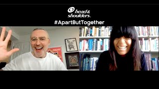 Fringe trim with Claudia Winkleman | Virtual Haircut | #ApartButTogether