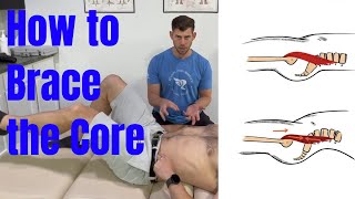 TA bracing with kick outs