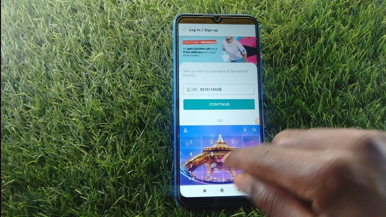 How to create new account in Bewakoof - Online Shopping App | new account kaise banaen