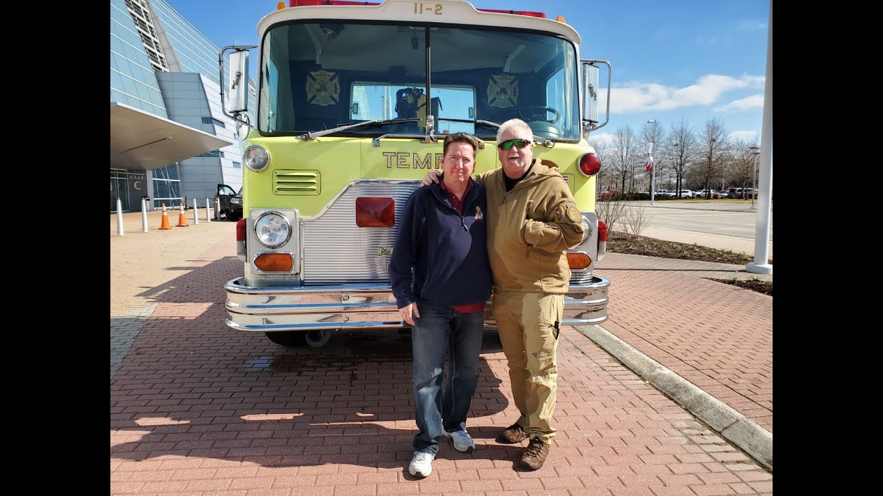 Firefighters in Fire Trucks getting Ice Cream - Chase Sargent Preview