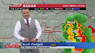 First Alert Weather Day update At 8:40 P.M.