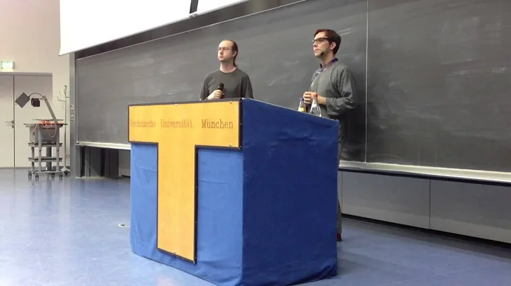 Roger Dingledine and Jacob Appelbaum at #TUM on To...