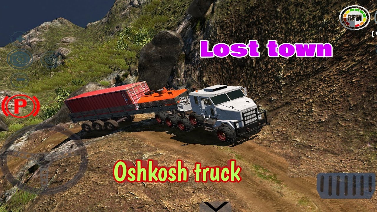 Lost Town Map Rthd Oshkosh truck gameplay | rthd gameplay | lost town map gameplay | I'm ...