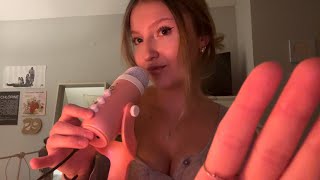 ASMR up close clicky whisper ramble