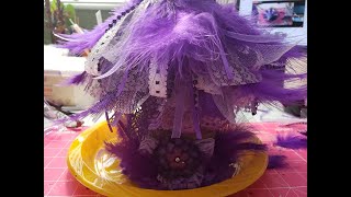 (Tutorial) Medea's Shabby Chic Purple Christmas Tree (Finishing)