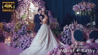 Marat + Kathy's Wedding 4K UHD Highlights in Taglyan hall st Mary's Church and Sunset Mansion