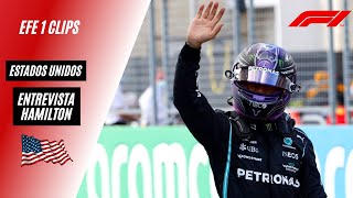Entrevista post-carrera a Hamilton | Gran Premio de Estados Unidos | F1 Fox Sports