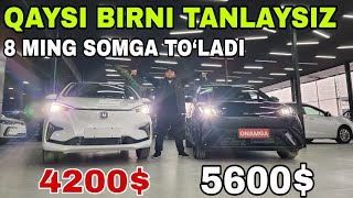 10 MART O‘ZBEKISTON BO‘YICHA BOSHLANG'ICH TOLOVI 4200$ VA 5600$LIK ELKTROMOBILLAR ENDI SOTIB OLAMIZ