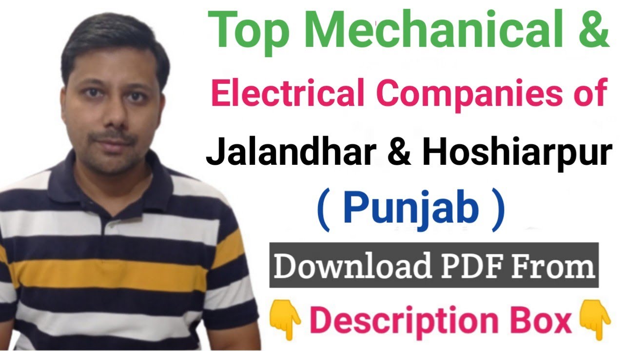 Top Mechanical & Electrical Companies of Jalandhar & Hoshiarpur I Best