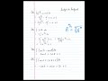 Indefinite Integrals
