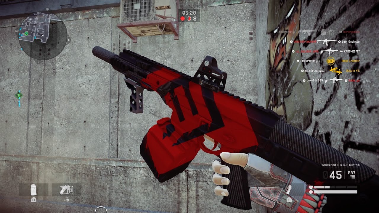 Warface - Blackwood ACR CQB Custom - Team Deathmatch - Dock