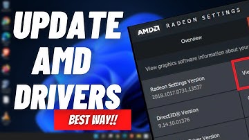 How to Update AMD Radeon Graphics Card Drivers | AMD Radeon Software Download & Install (2022)