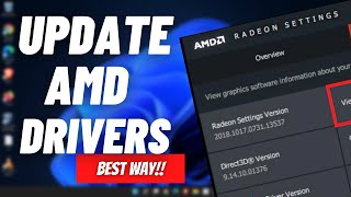 How to Update AMD Radeon Graphics Card Drivers | AMD Radeon Software Download & Install (2022) screenshot 1