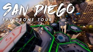 FPV Drone Cinematic Footage of San Diego, CA, USA - Aerial Tour