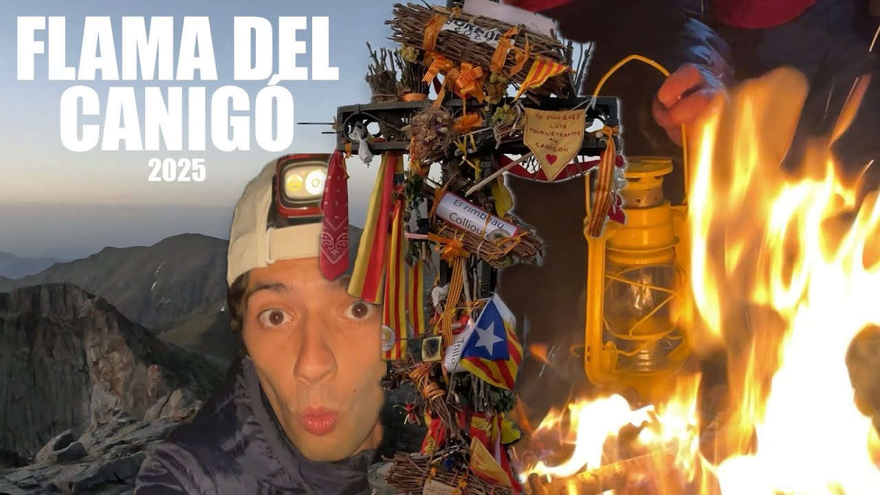 ENCENEM LA FLAMA DEL CANIGÓ! A 2.784m 2025 | Pol Codina