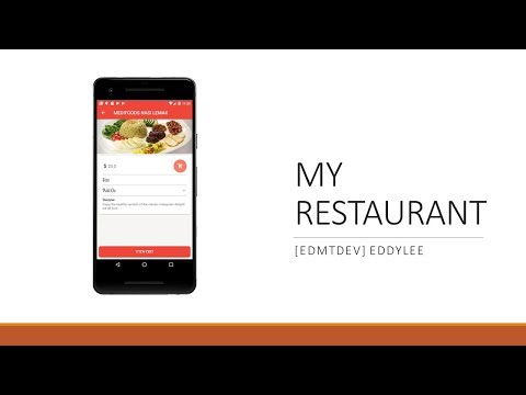 Android Development Tutorial - My Restaurant Part 9 Display Food Detail