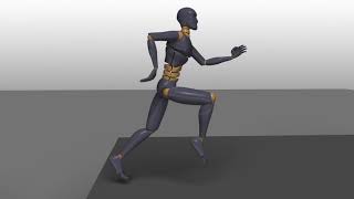 2 Action Transition - Wall Climb / Run and Jump
