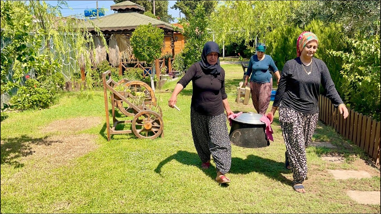 KÖY HAYATI GELİN İLE KAYINVALİDE YAŞAMI 😍 LEZZETLİ KÖY YEMEKLERİ VLOG